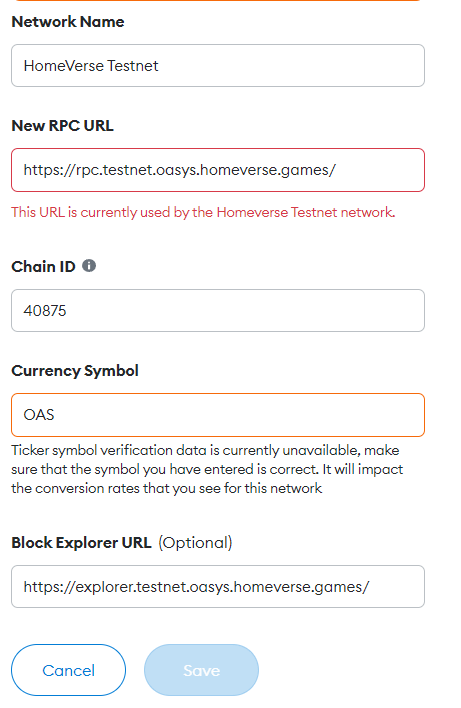 Network Info